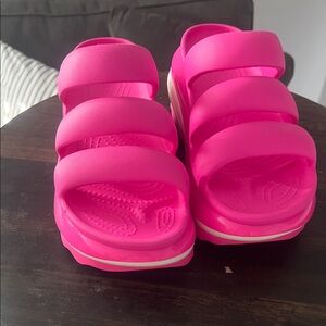 CROCS Bold Pink Sandals